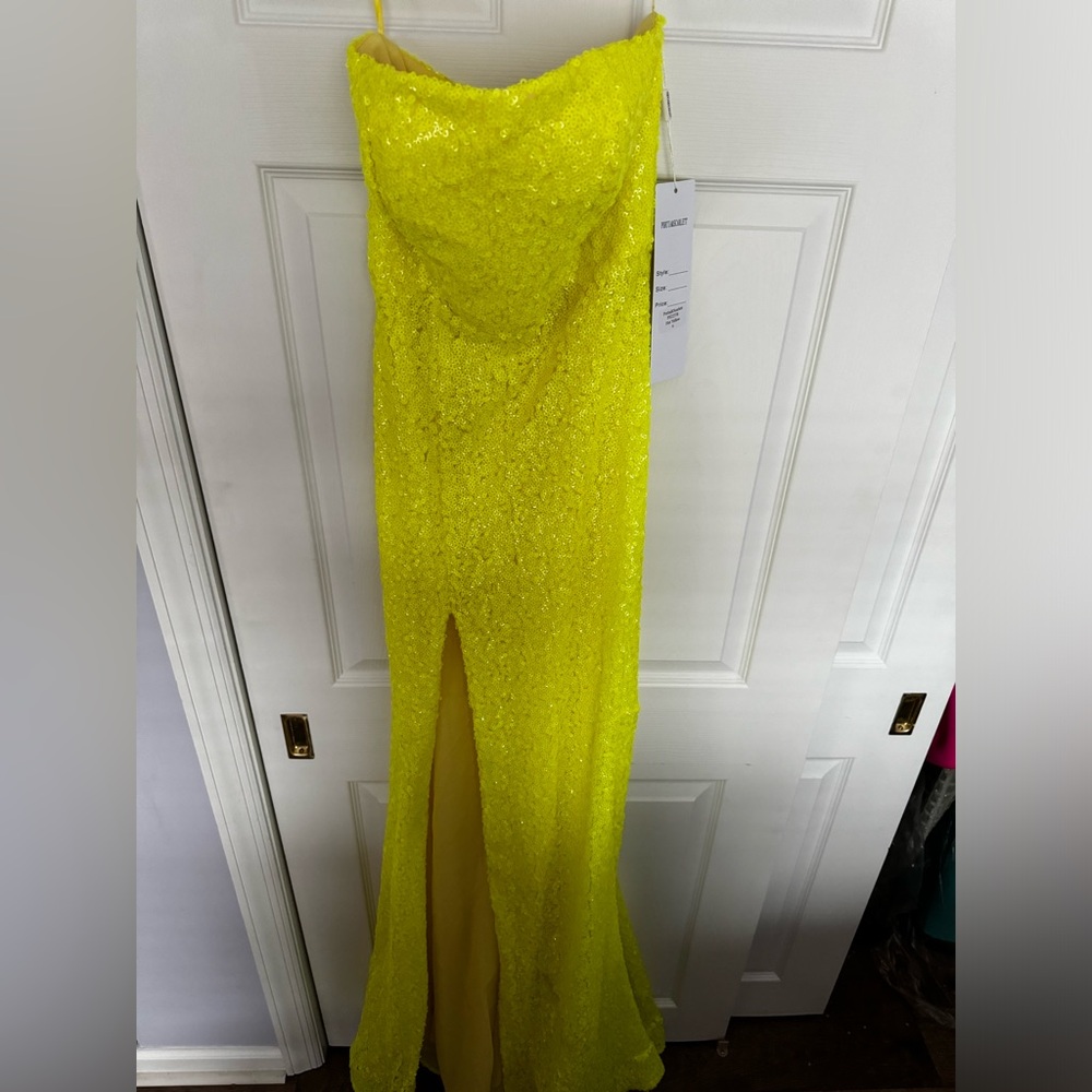 Portia and Scarlett gown